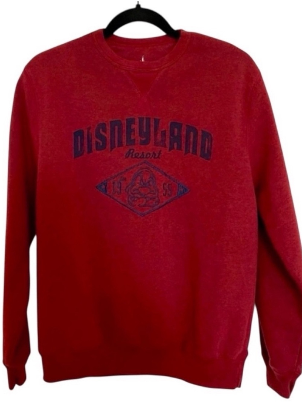 DISNEYLAND Resort Sweatshirt Sz Medium Disney Theme Park Crewneck Embroidered